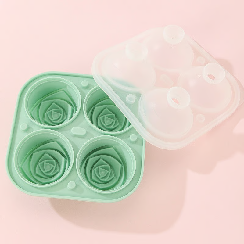 Rose Shaped Ice Mold 🌹🧊