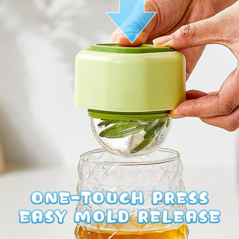 【Buy 2 get 30% off 】CrystalChill Ice Sphere Mold – Perfect Spheres for Pure Flavor
