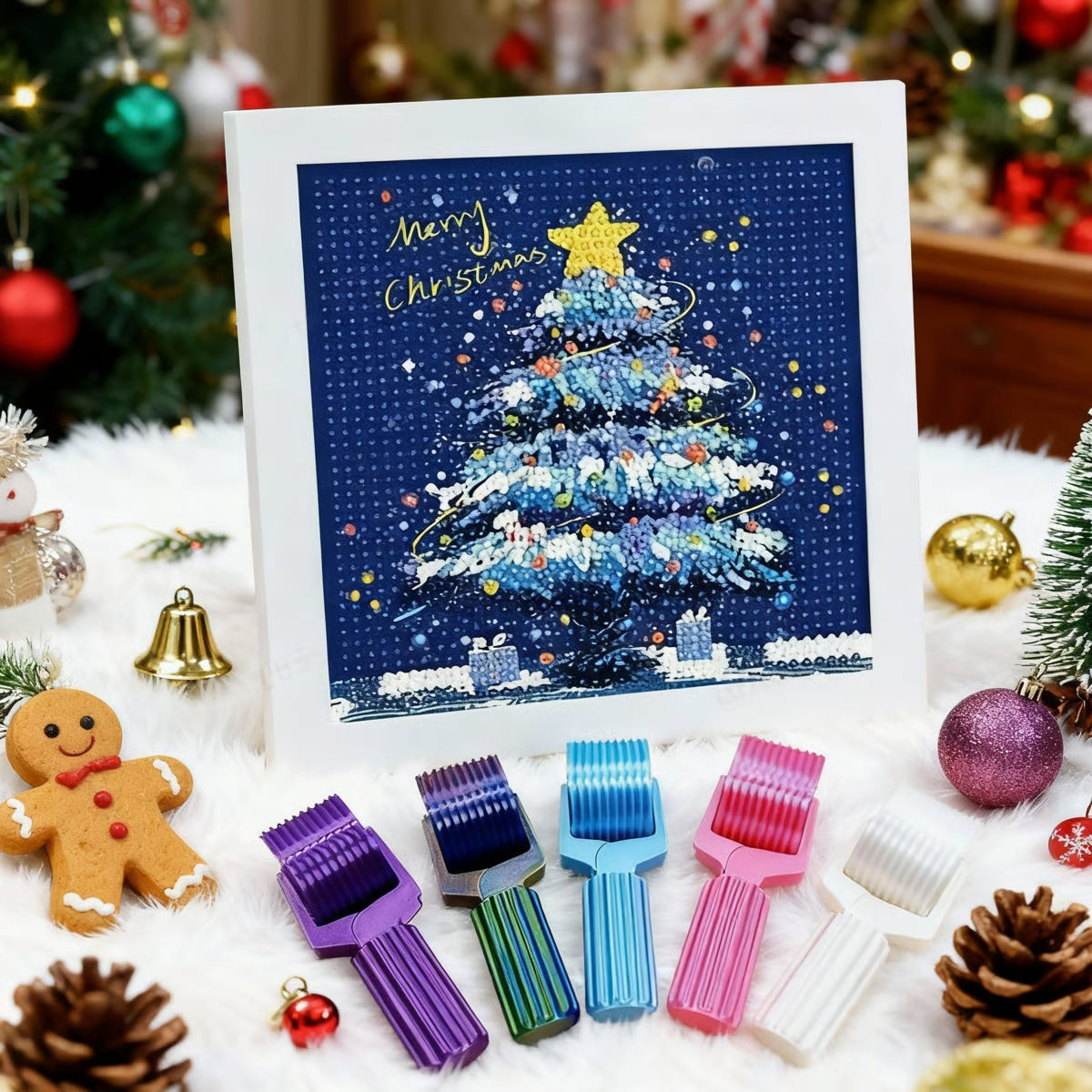 💎✨3D Printed Diamond Painting Roller Tool – Perfect Companion for Your Diamond Art Kit!