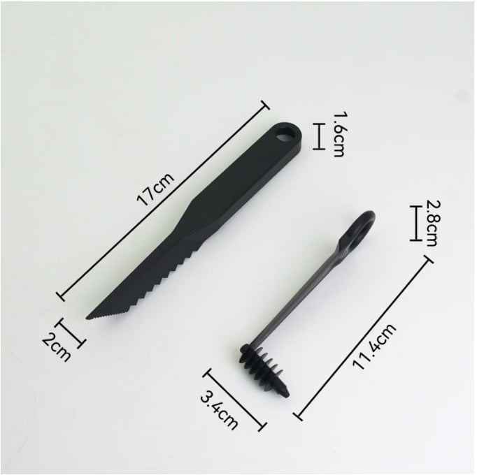 Kitchen Spiral and V-Shaped Tools