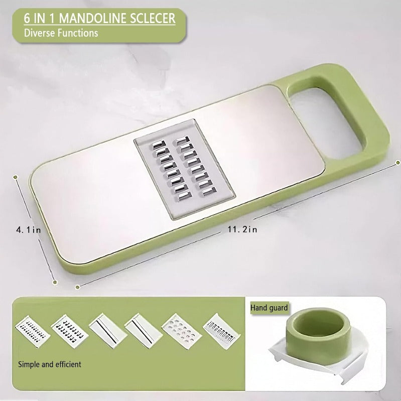 6-in-1 SafePrep Mandoline Slicer