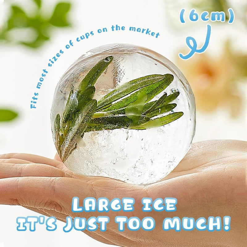 【Buy 2 get 30% off 】CrystalChill Ice Sphere Mold – Perfect Spheres for Pure Flavor