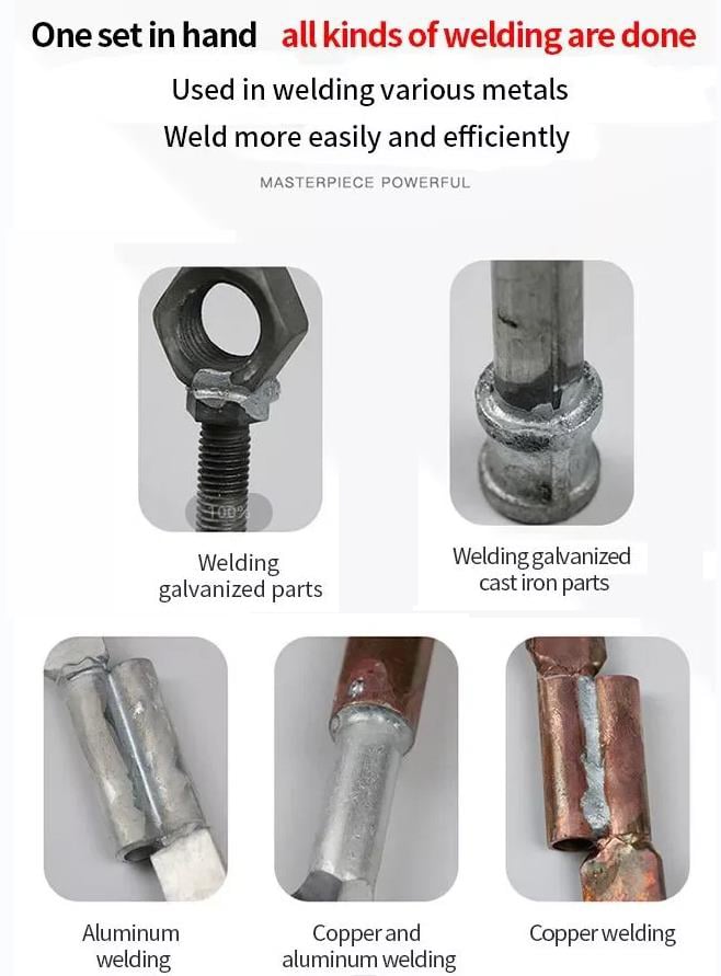 Solution Welding Flux-Cored Rods