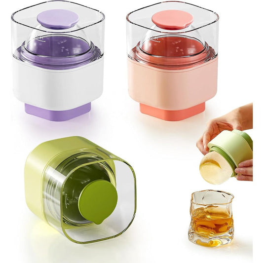【Buy 2 get 30% off 】CrystalChill Ice Sphere Mold – Perfect Spheres for Pure Flavor