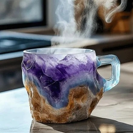 🔥2025 HOT SALE ✨️ New Mineral Crystal Coffee Mugs☕