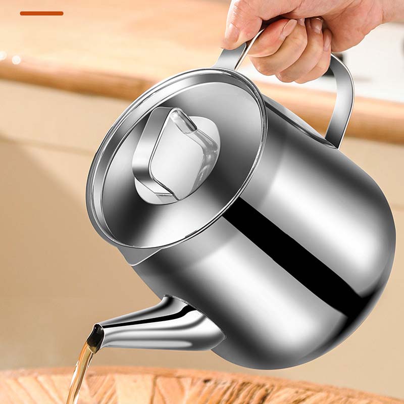 Durable Stainless Steel Oil Filter Pot(50% OFF)