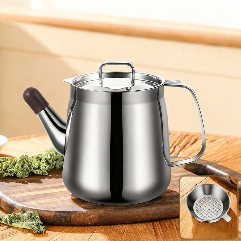 Durable Stainless Steel Oil Filter Pot(50% OFF)