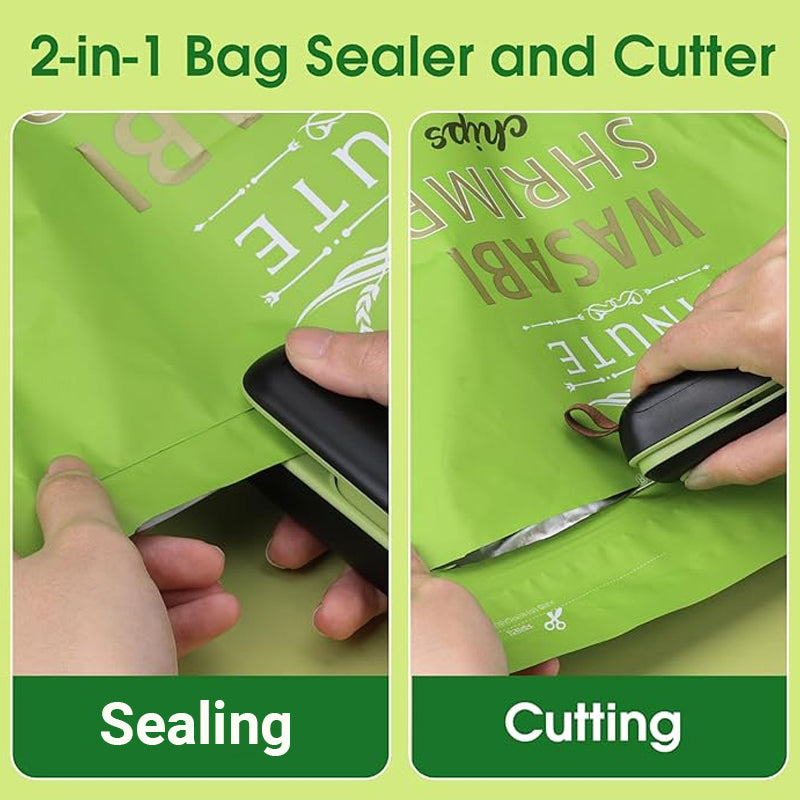 🔥Hot Sale🔥Portable 2-in-1 Heat Bag Sealer With Cutter (50% OFF)