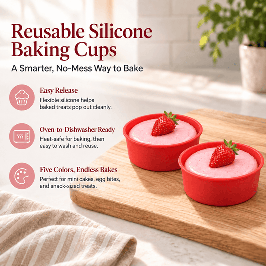 Flexible Round Silicone Cake Pan