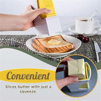 【buy 2 get 30% off 】Butter Cutter & Keeper｜Push-Button Slicer for Clean, Even Pats