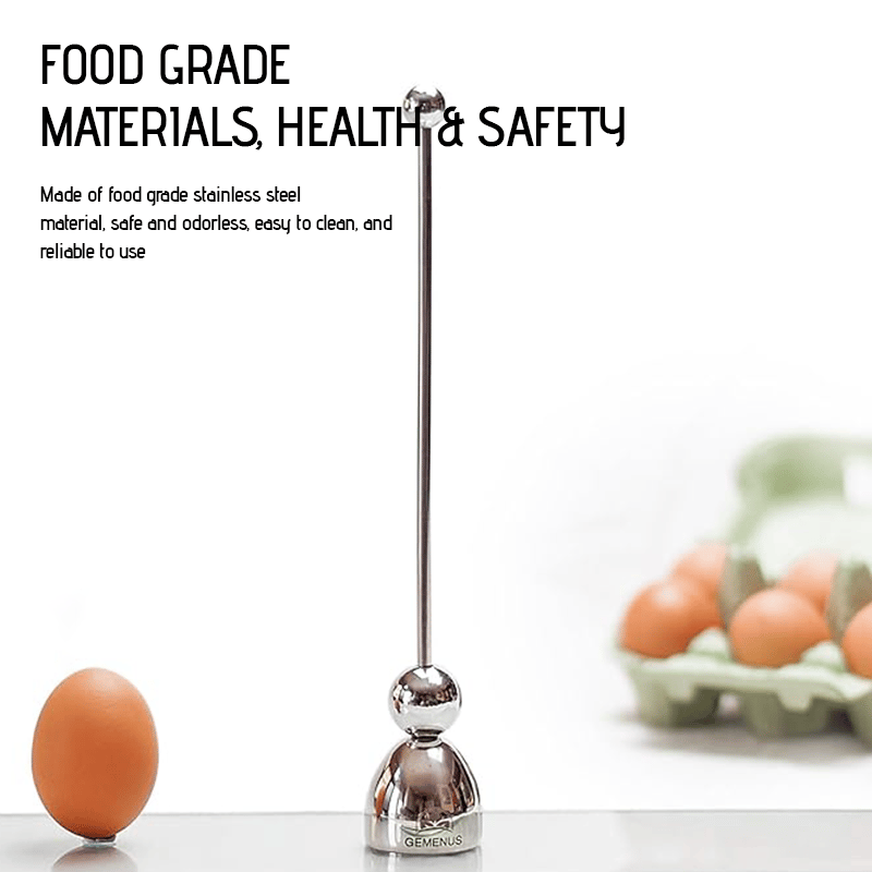 Stainless Steel Egg Cracker Tool