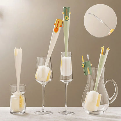 Multi-Functional 5-in-1 Bottle Cleaner