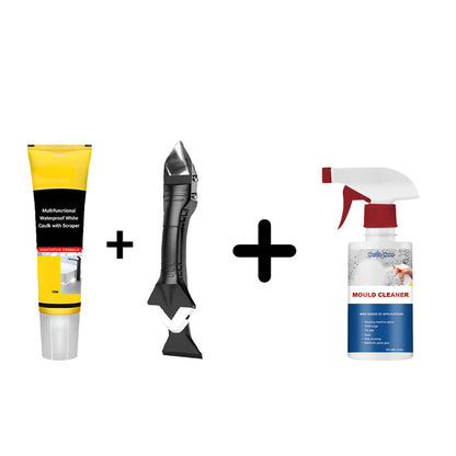 Multifunctional Waterproof White Caulk with Scraper