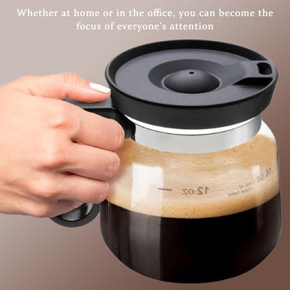 16 Oz Glass Coffee Mug – Coffee Pot Style