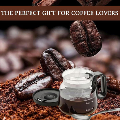 16 Oz Glass Coffee Mug – Coffee Pot Style