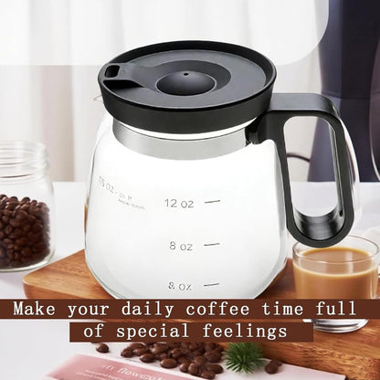 16 Oz Glass Coffee Mug – Coffee Pot Style