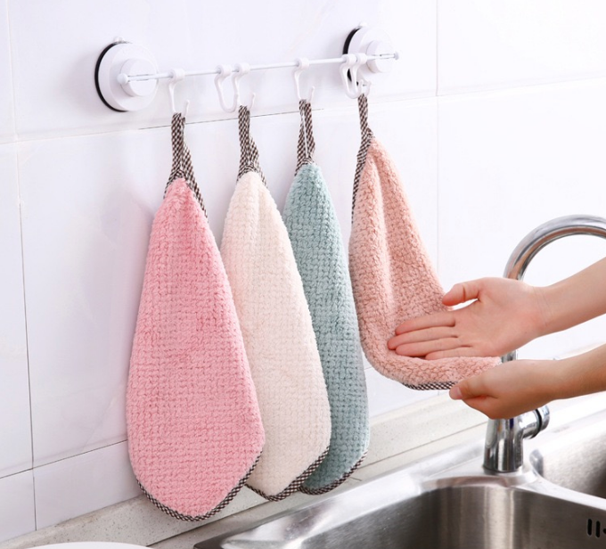 Hands-Free Folding Mini Mop – Compact Squeeze Mop for Kitchen & Bathroom