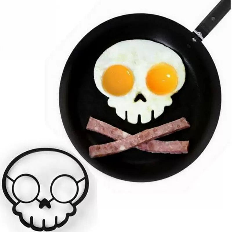 Halloween Horror Skull Fried Egg Mold