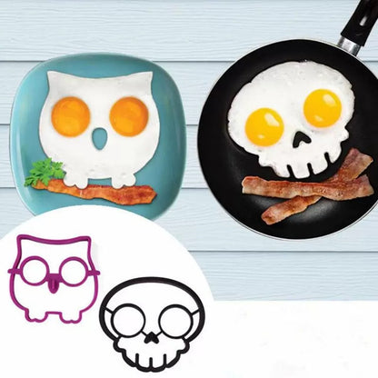 Halloween Horror Skull Fried Egg Mold