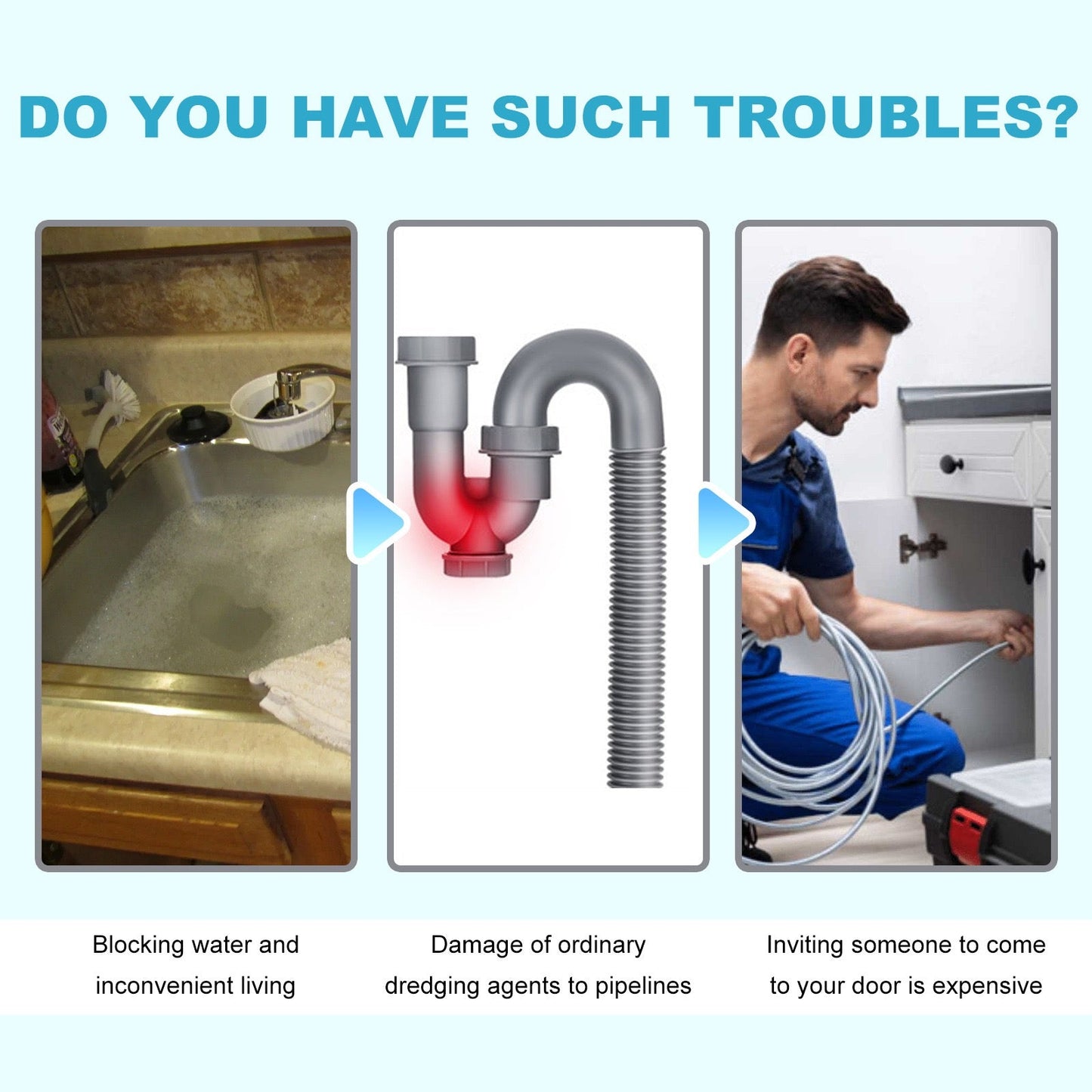 🔥Hot Sale 🔥🚀 Powerful Pipe Dredge Deodorant – Unclog & Deodorize Instantly!