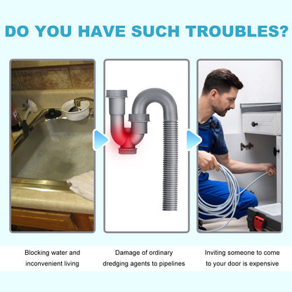 🔥Hot Sale 🔥🚀 Powerful Pipe Dredge Deodorant – Unclog & Deodorize Instantly!