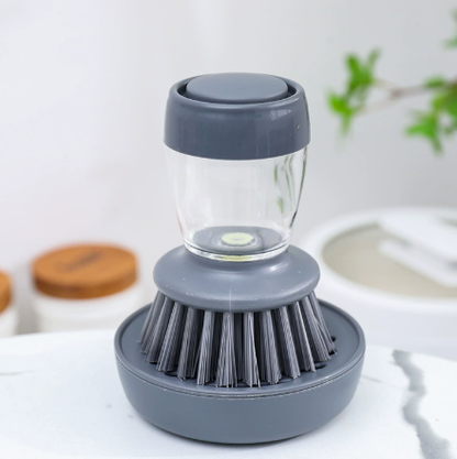 Dish Brush With Soap Dispenser