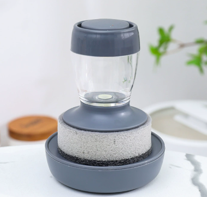 Dish Brush With Soap Dispenser
