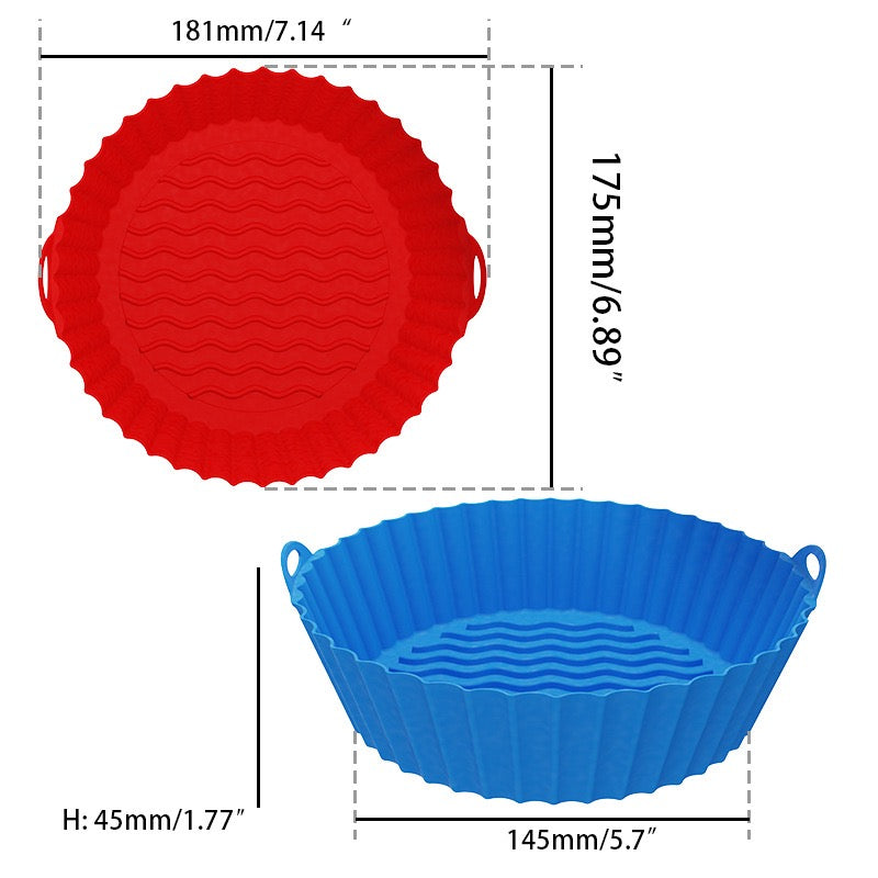 🎁Air Fryer Silicone Baking Tray🍟