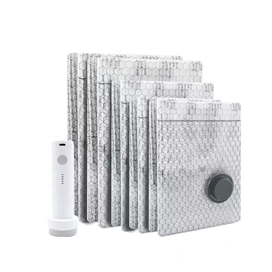 🔥[2026 Upgraded] X7 Cordless Travel Vacuum Bag Set