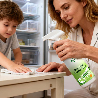 🧼 BUY 3 GET 1 FREE! ✨ All-Purpose No-Rinse Spray - Cleans & Disinfects All Surfaces in Seconds 🚿📦