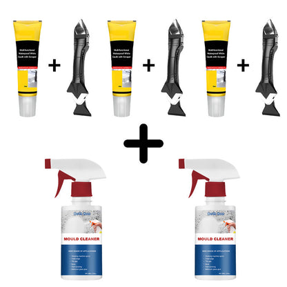 Multifunctional Waterproof White Caulk with Scraper
