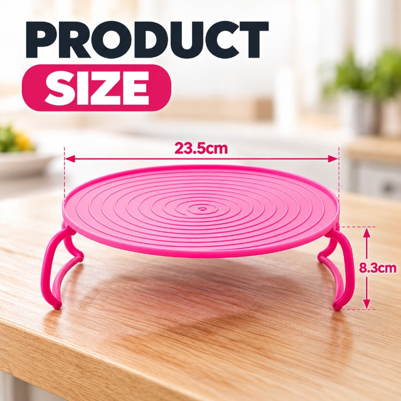 Foldable Microwave Rack