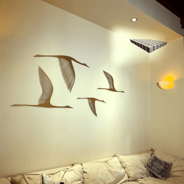 Modern Geometric Corner - Wall Art That Reshapes Reality 🧠✨