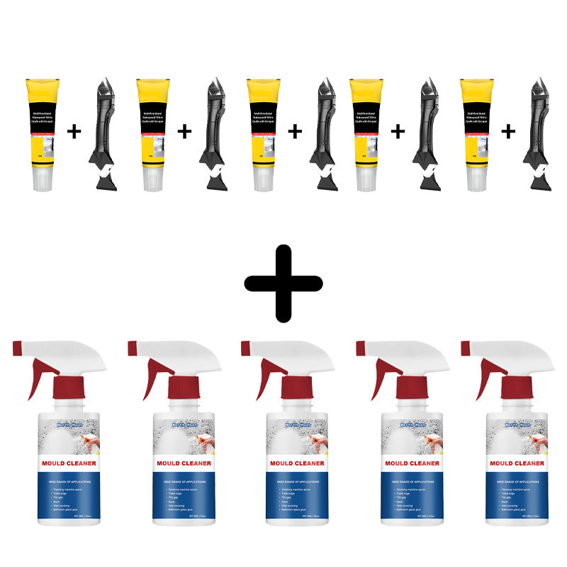 Multifunctional Waterproof White Caulk with Scraper