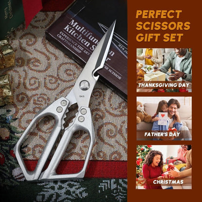 Japanese Steel 7-in-1 Multifunction Kitchen Shears