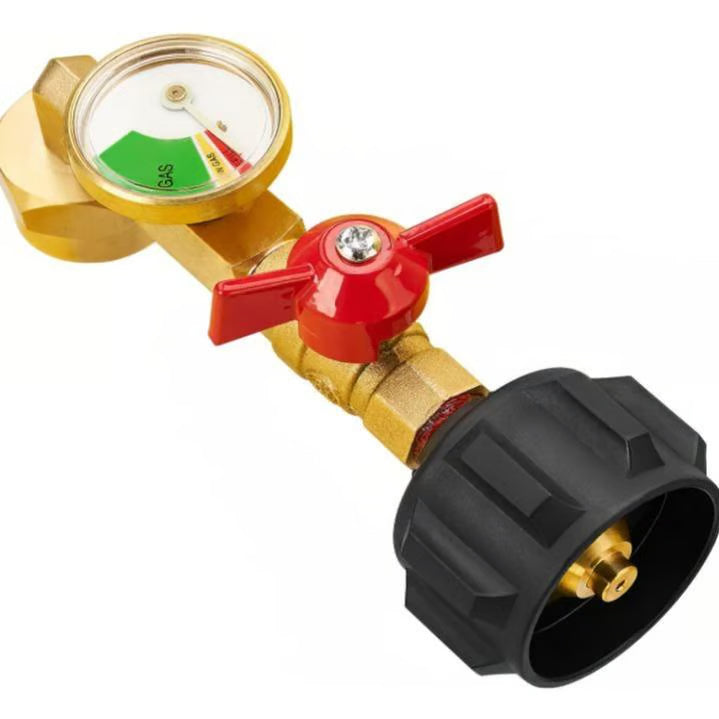 💥 Top-Rated Propane Refill Elbow Adapter with Tank Gauge