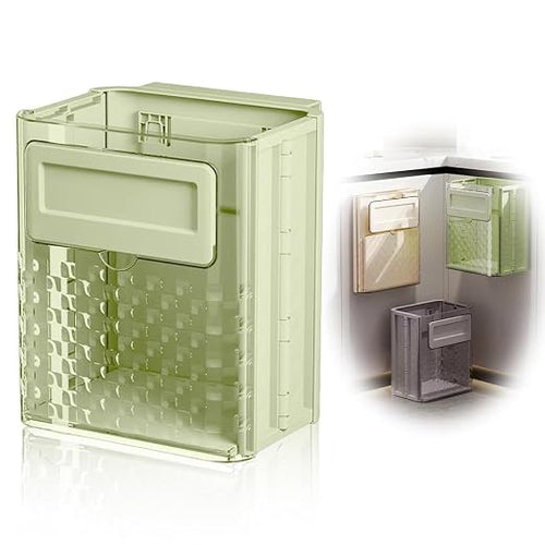 Foldable Transparent Rectangular Kitchen Trash