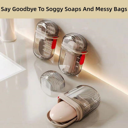 Travel Soap Case with Drain