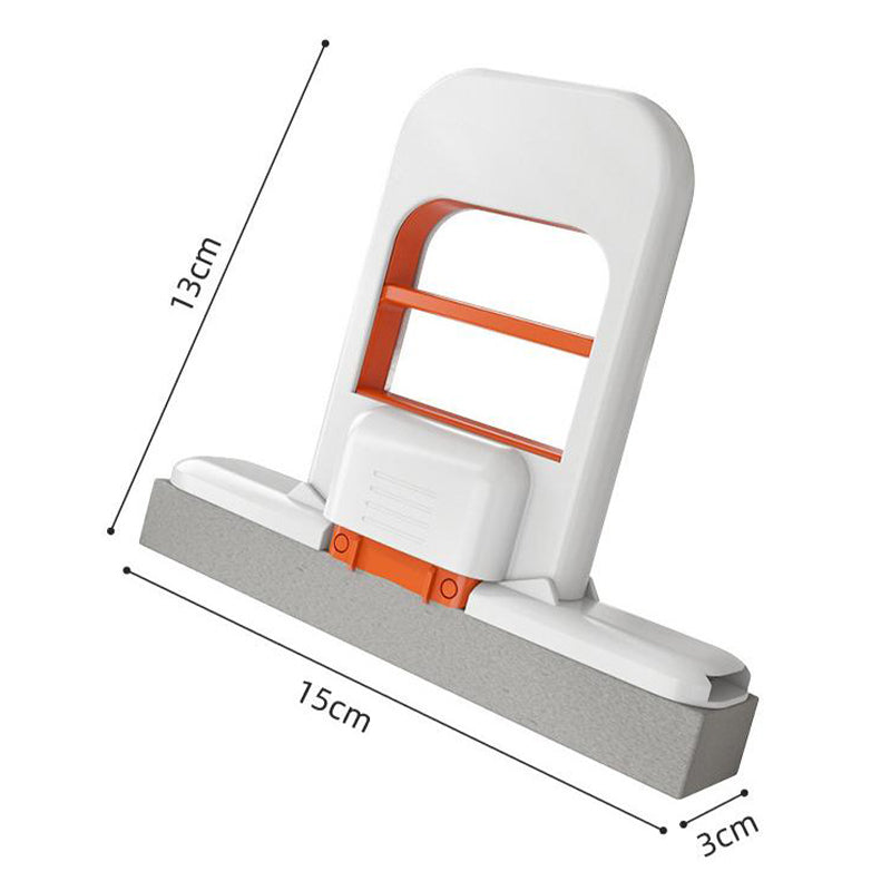 Hands-Free Folding Mini Mop – Compact Squeeze Mop for Kitchen & Bathroom