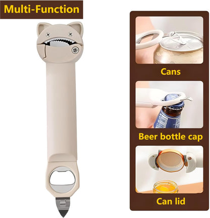 Multifunctional Magnetic Can Opener