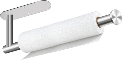 No-Drill Under-Cabinet Paper Towel Holder