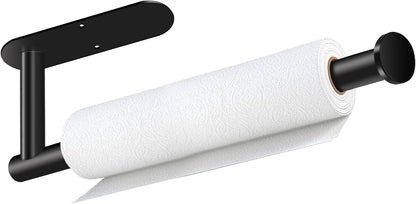 No-Drill Under-Cabinet Paper Towel Holder