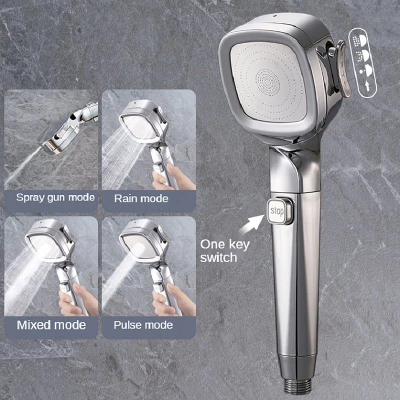New Multi-functional High Pressure Shower Head