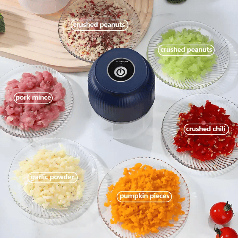 Electric Garlic Chopper,Mini Portable Veggie Chopper
