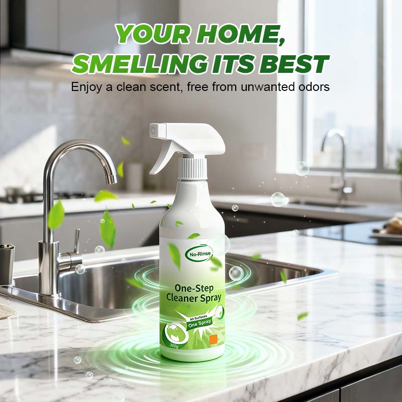 🧼 BUY 3 GET 1 FREE! ✨ All-Purpose No-Rinse Spray - Cleans & Disinfects All Surfaces in Seconds 🚿📦