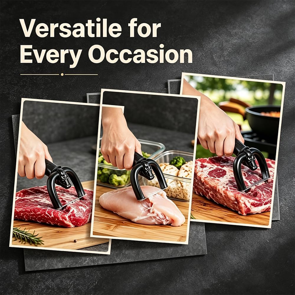 Handheld Meat Fat Trimmer and Slicer