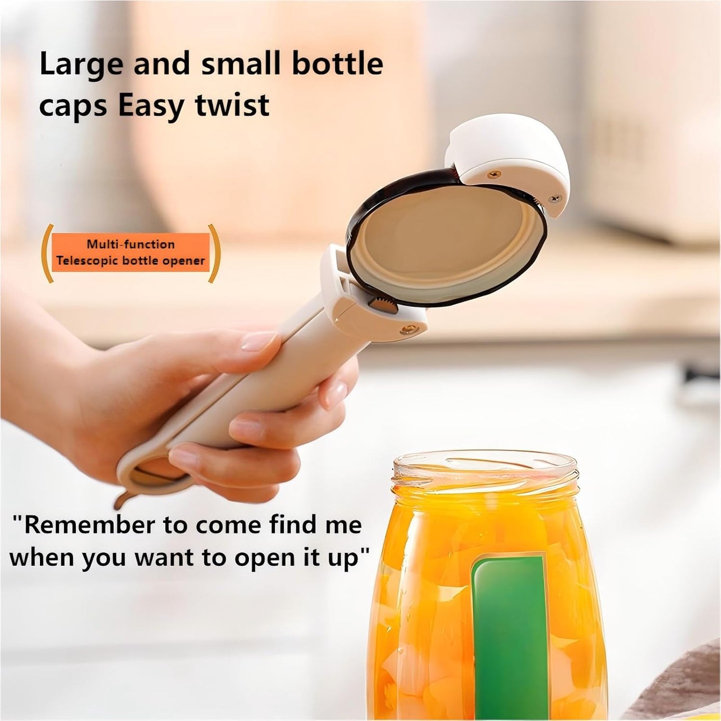 Multifunctional Magnetic Can Opener