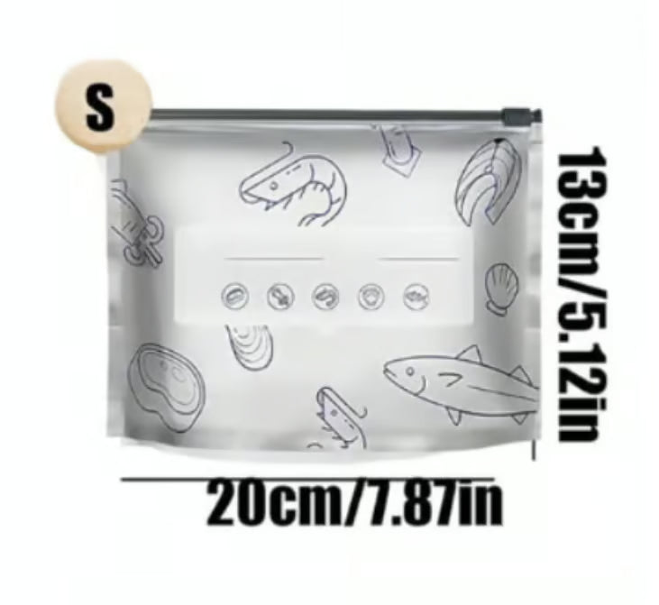 Reusable Aluminum Foil Sealable Storage Bags