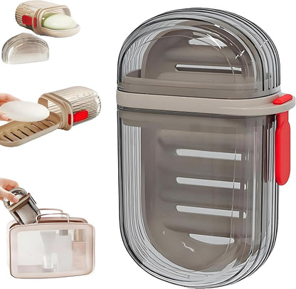 Travel Soap Case with Drain