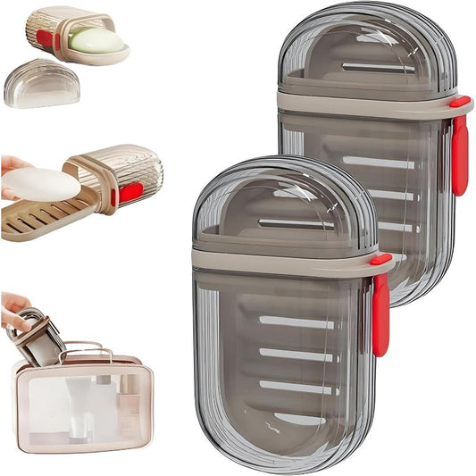 Travel Soap Case with Drain